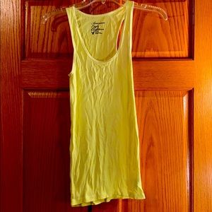American Eagle women’s small yellow tank top